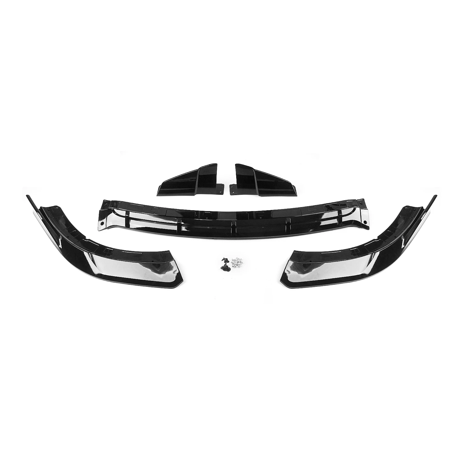 

Накладка-сплиттер (защитный спойлер) на передний бампер для Dodge Charger Fast 2015-2023 SRT