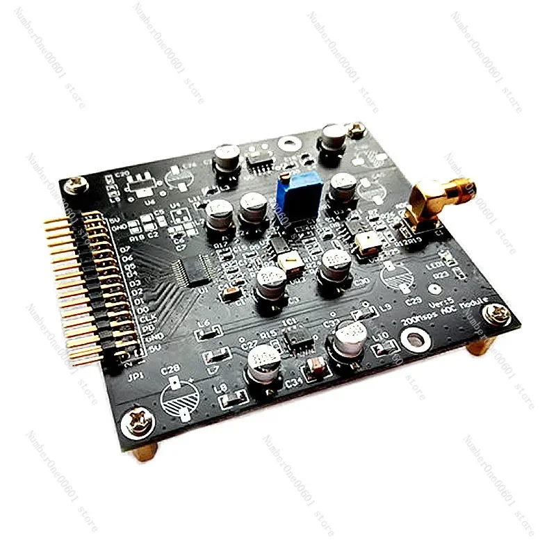 High-speed ADC08200 Module 200Msps 8-bit High-speed ADC 2-stage High-speed Amplification Single Power Supply