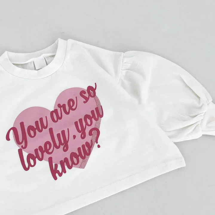 Autumn New Baby Long Sleeve Sweatshirt Cute Girls Letter Heart Print Sweatshirt Children Loose Pullover Toddler Tops Clothes