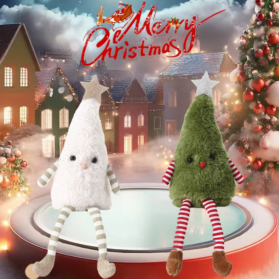 

Christmas Decorations Cartoon Plush Christmas Tree Doll Ornaments Christmas Tree Doll Home Party Doll Decoration for New Year ﻿