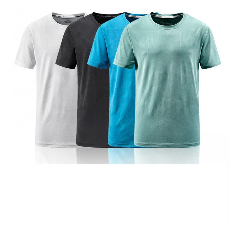 

Men Women Quick Dry Short Sleeve Sport T Shirt Gym Jerseys Fitness Shirt Trainer Running T-Shirt Teenager Breathable Sportswears