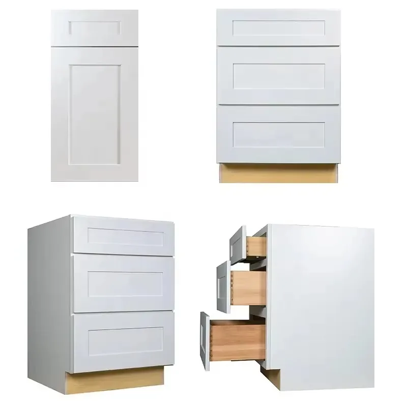 

Kitchen Cabinet Classic RTA Frame Modular Solid Wood Kitchen Cabinet Ready-to-install Wood Cabinet Kitchen