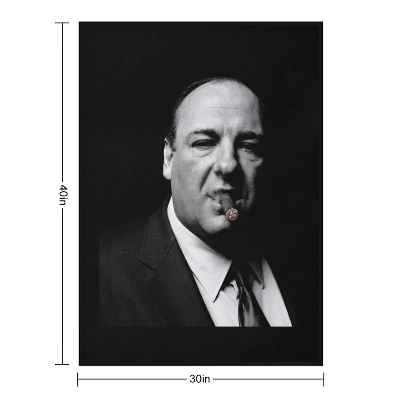 Tony Soprano cigar Throw Blanket for winter For Sofa Thin funny gift Soft Beautifuls Soft Beds Blankets