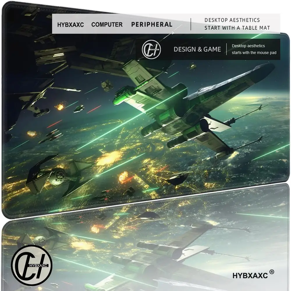 New LargeHD Mouse Pad Gamer Keyboard Pc Computer Desk Mat Gaming Pad Mouse Mats S-Star W-Wars For CS GO LOL office gifts HYBXAXC