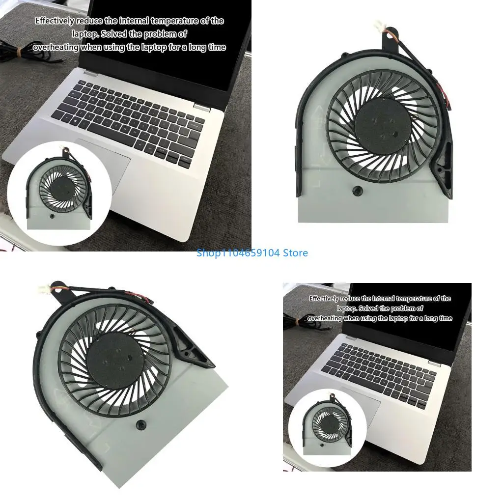 

CPU Cooling Fan Laptop Coolers Portable Heatsink Fan DC5V 4Pin Radiators