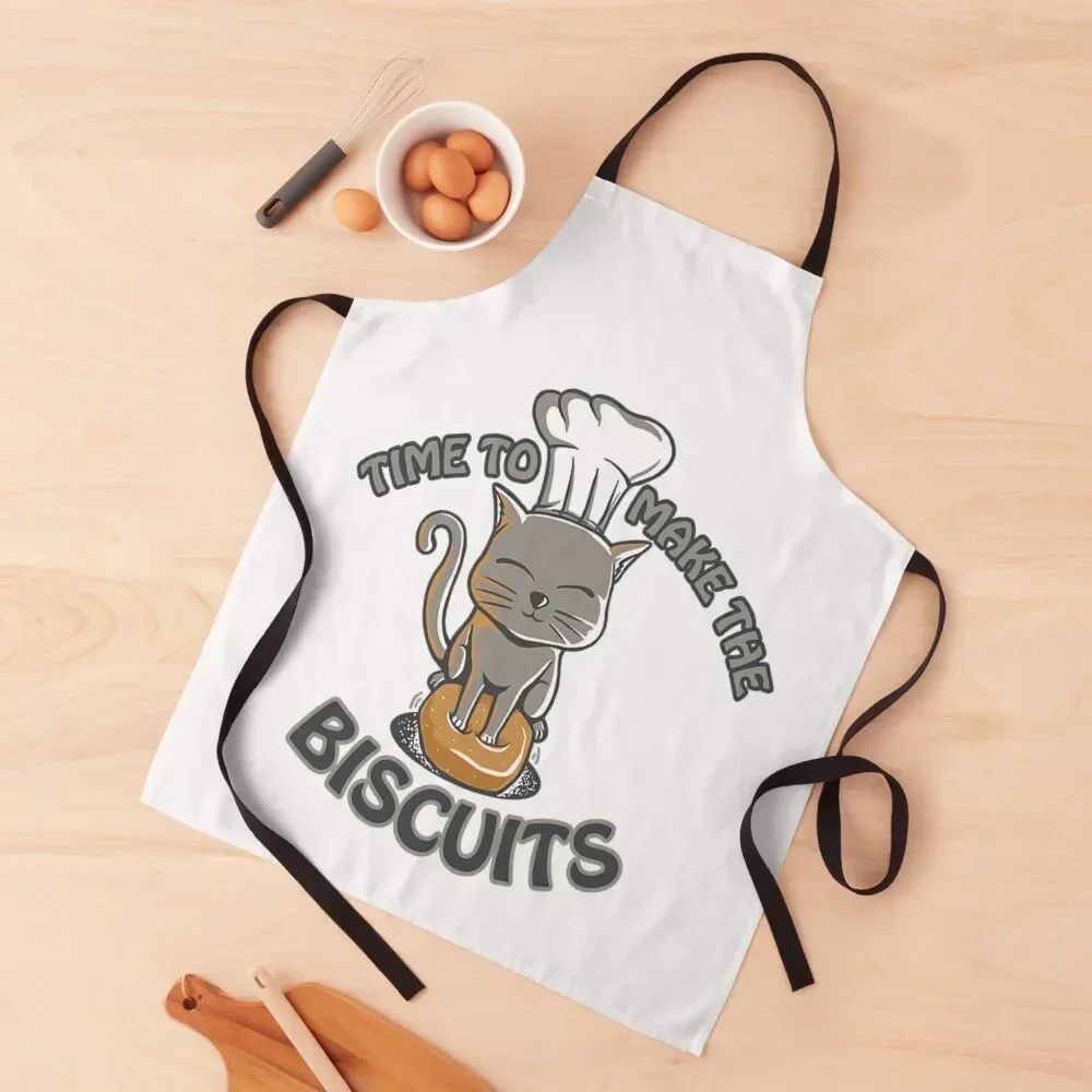 

Cat Making Biscuits Apron innovative kitchen and home items christmas decoration christmas kitchen cloths Apron