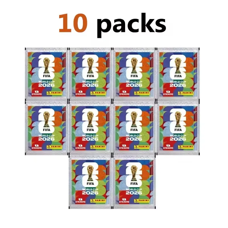 Panini FIFA World Cup 2026 Licensed Sticker Full Box 50 Sticker Packs Soccer Sports Memorabilia Gift for Football Enthusiasts @ view 4