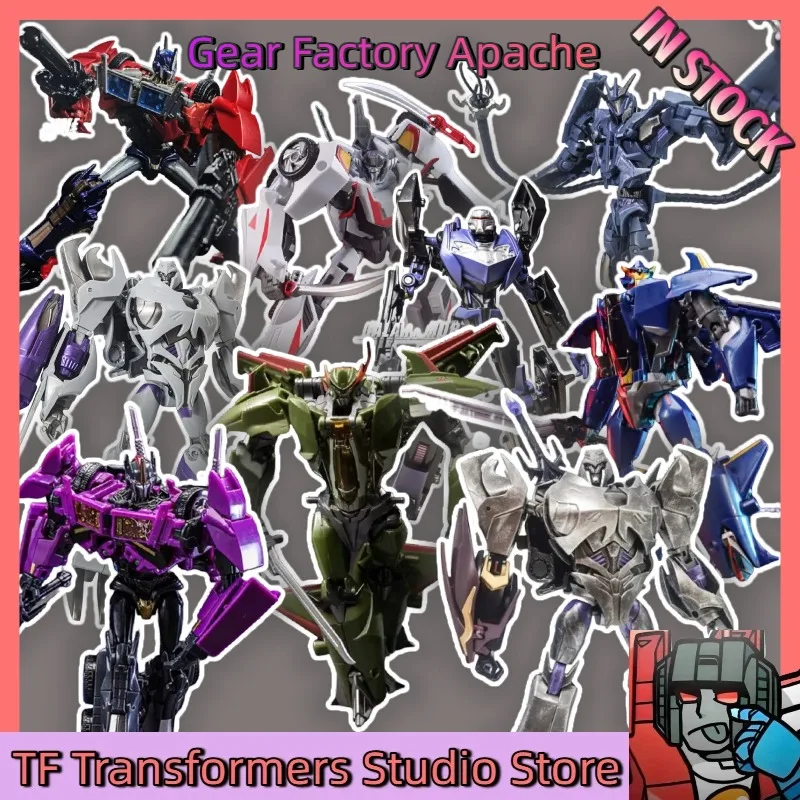 【IN STOCK】 Transformed Toys Gear Factory Apache APC TFP Prime Wild Thunder Soundwave Wheeljack Vehic Dreadwing OP LaoWei