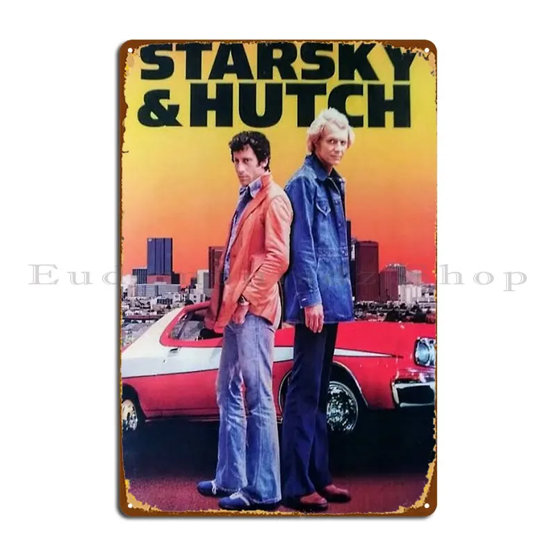 Starsky Paul Michael Glaser Metal Sign Pub Plaques Pub Plaques Character Tin Sign Poster