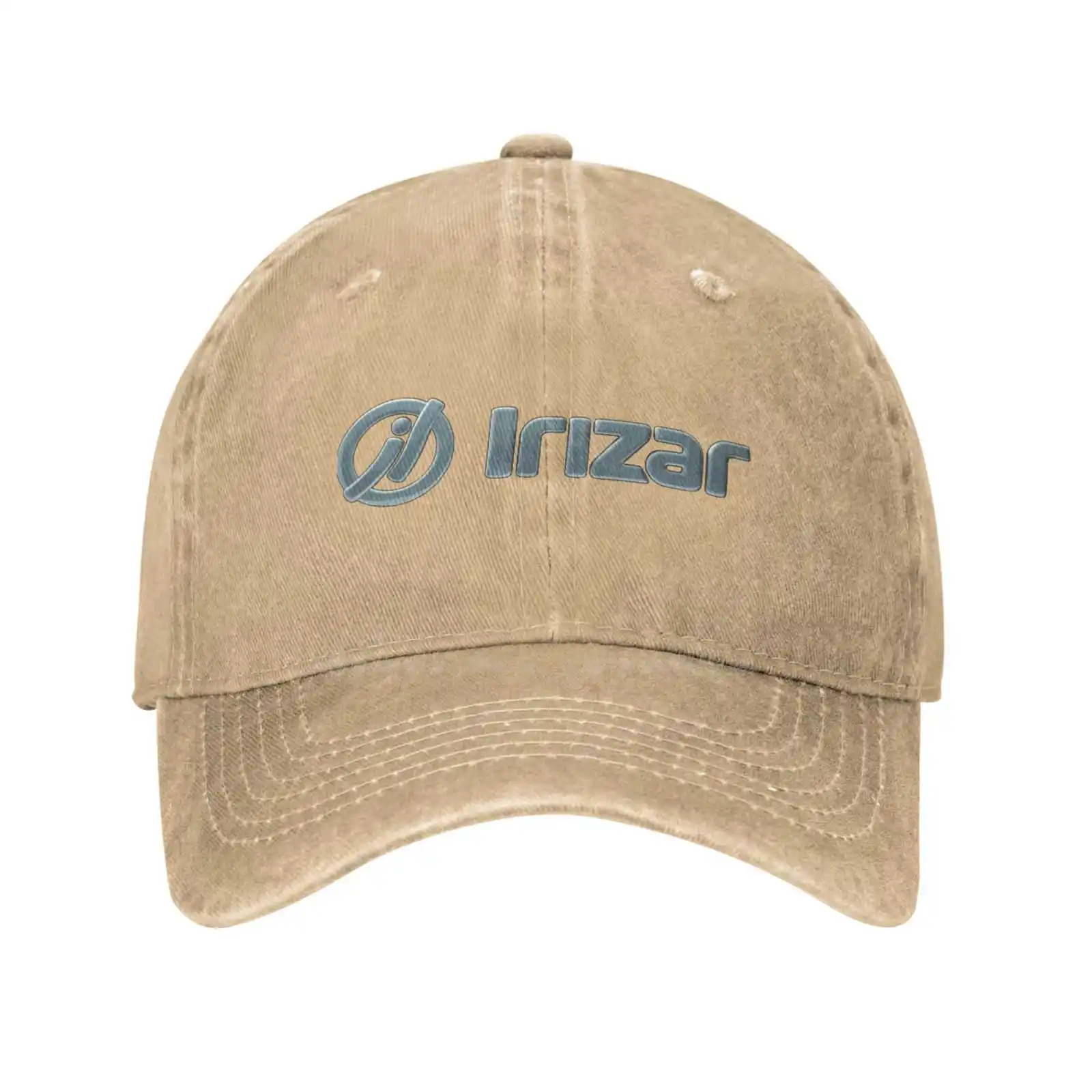 Irizar Group Logo Print Graphic Casual Denim cap Knitted hat Baseball cap