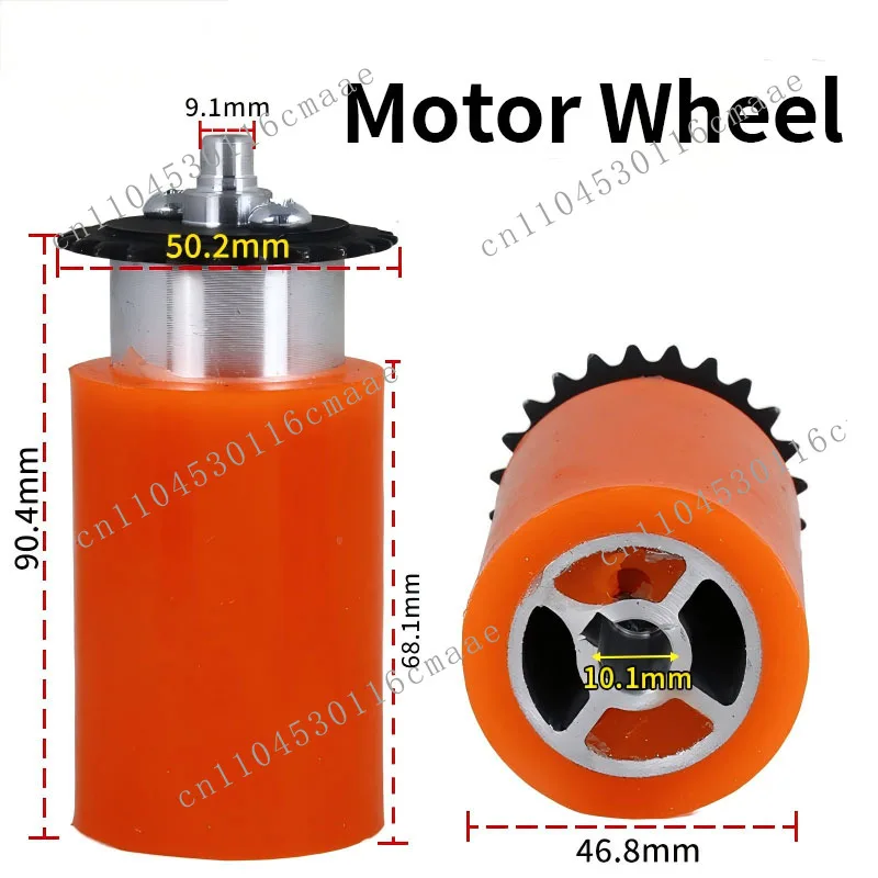 Professional edge banding machine, motor red wheel and chain drive system, essential spare parts for household small