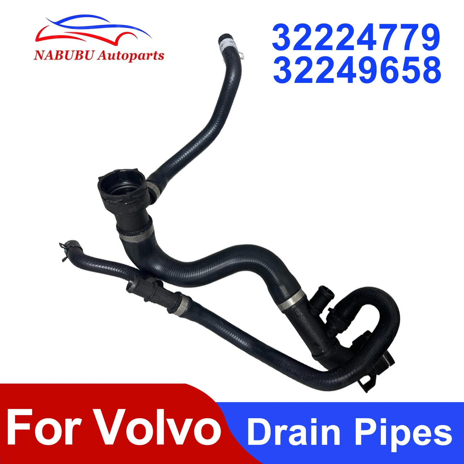 32224779 32249658 31474498 High Quality Drain Pipes Radiator Hoses Coolant Hoses for Volvo S60 T4