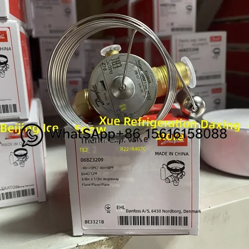 danfoss-tex2-thermal-expansion-valve-068z3209-068z3229-068z3284-068z3320-external-balance-r22-refrigeration-ac-parts