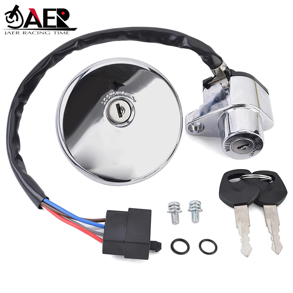

Motorcycle Ignition Switch Fuel Gas Cap Seat Lock Keys for Kawasaki 51049-1126 51049-1121 51049-0003 27005-1204 27005-1188