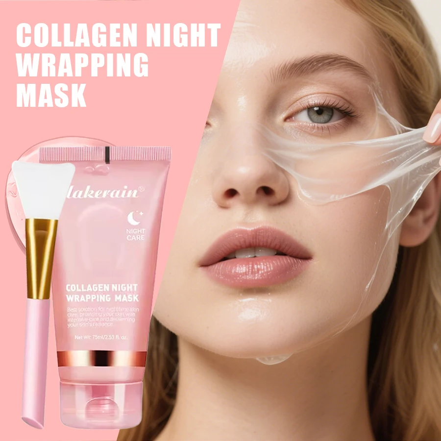 

Peel-off Hydrating Deep Cleansing Collagen Mask Anti-Wrinkle Fine Lines Firming Shrink Pores Brightening for Oily/Dull Skin care