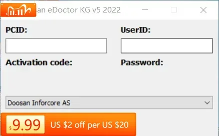 

TruckEPC Doosan E-Doctor Диагностический ключ 2022v5 для программ EDIA 2023 года