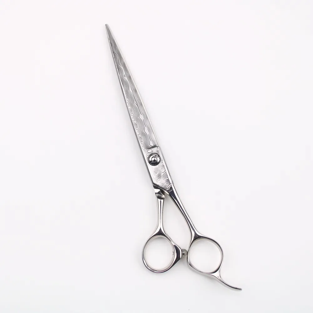 Wholesale 7 Inch Damascus Steel Barber Scissors VG10 Professional Hair Cutting Shears Salon Equipment