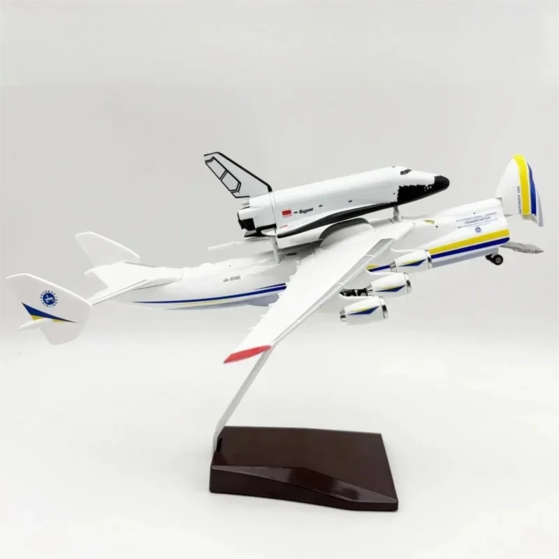 30cm Antonov An-225 Mriya Transport Model Plane Cabin Door Openable Resin Diecast Aircraft Models For Static Decoration Souvenir