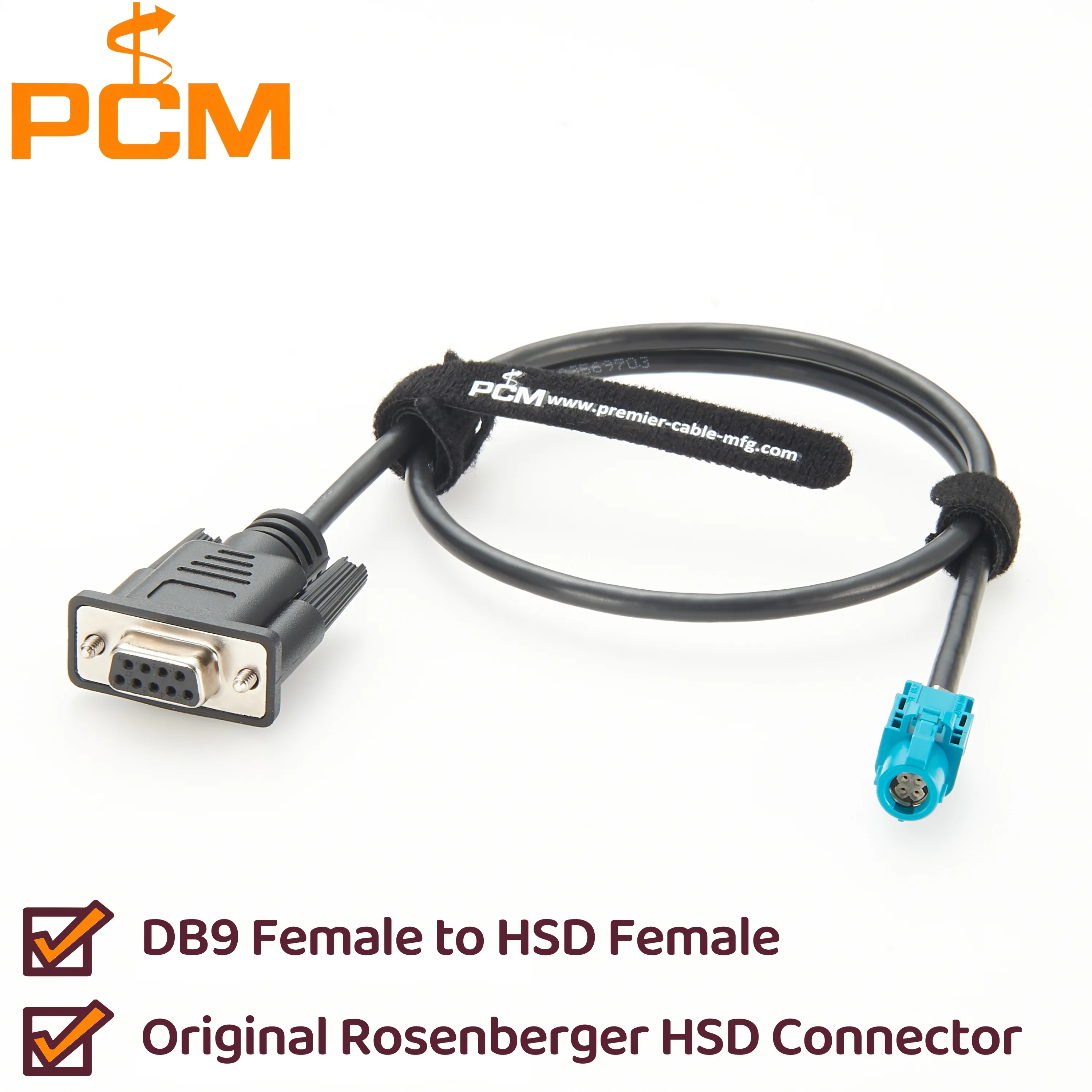 

Оригинальный кабель Rosenberger HSD 4 Pin Z Female D4K10A-1D5A5-Z to DB9 Female BroadR-Reach Ethernet Cable Assembly HSD to DB9 RS232 Cable