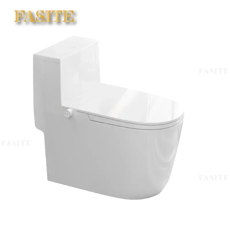 Household wall-mounted siphon flush toilet room temperature wash deodorant splash-proof large diameter bathroom