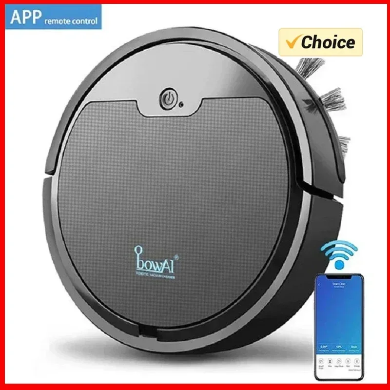 Robot Vacuum Cleaner Smart Remote Control APP Wireless Cleaning Machine Sweeping Floor Mop Dry and Wet for Home Vacuum Cleaner