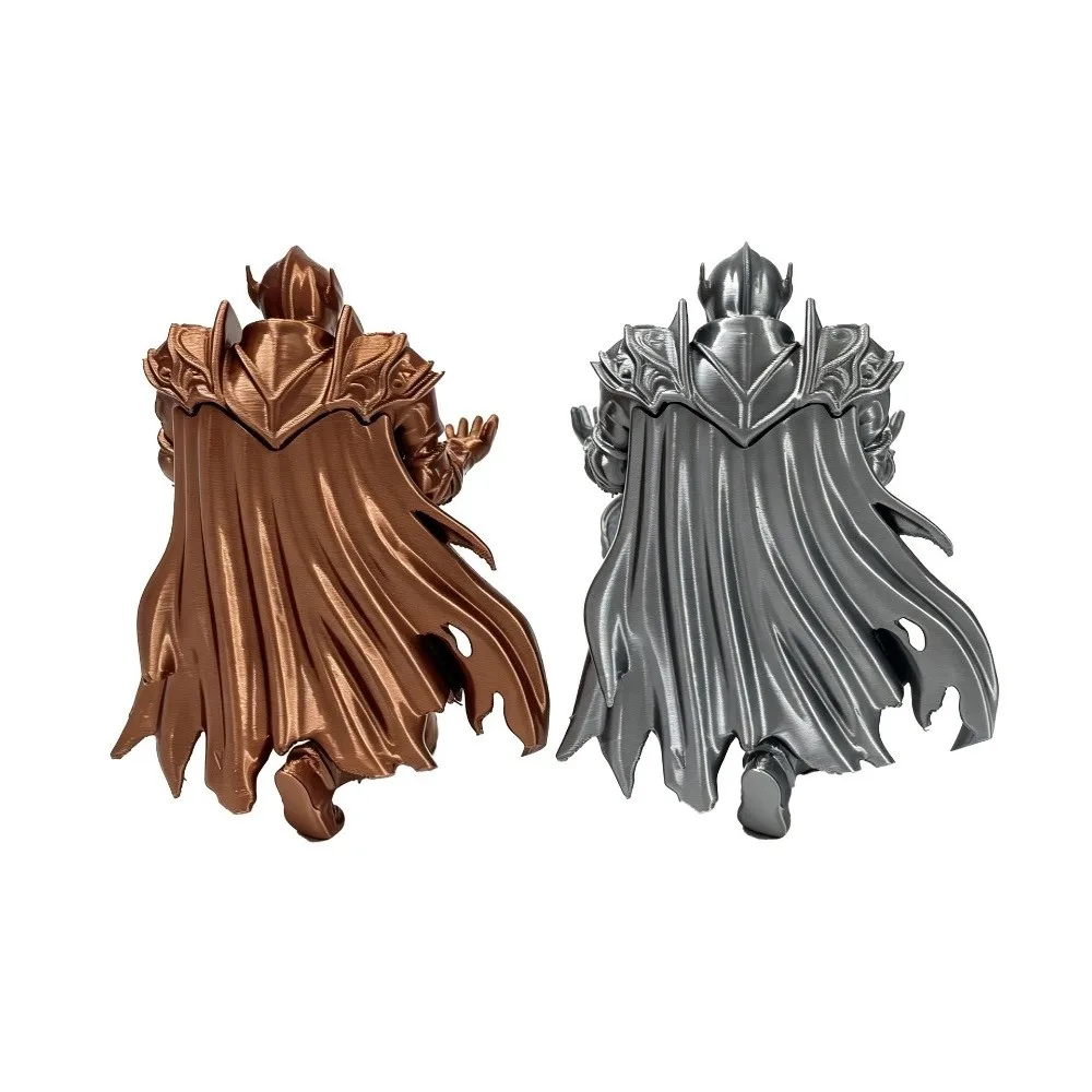 Funny 3D Printed Knight Pen Holder Creative Decoration Desktop Ornaments Multi-functional Knight Statue Office Decor
