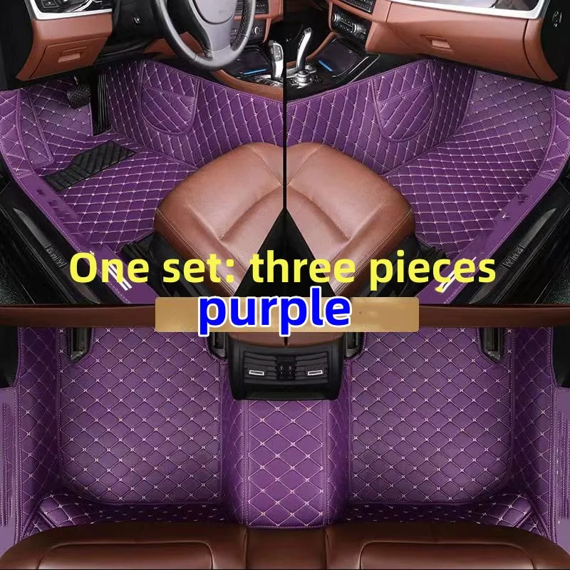 

NEW Luxury Leather Car Floor Mats For BMW 3 F30 325i 330i 320i 318i 2013 to 2023 Foot Pads Car Interior Accessories Waterproof