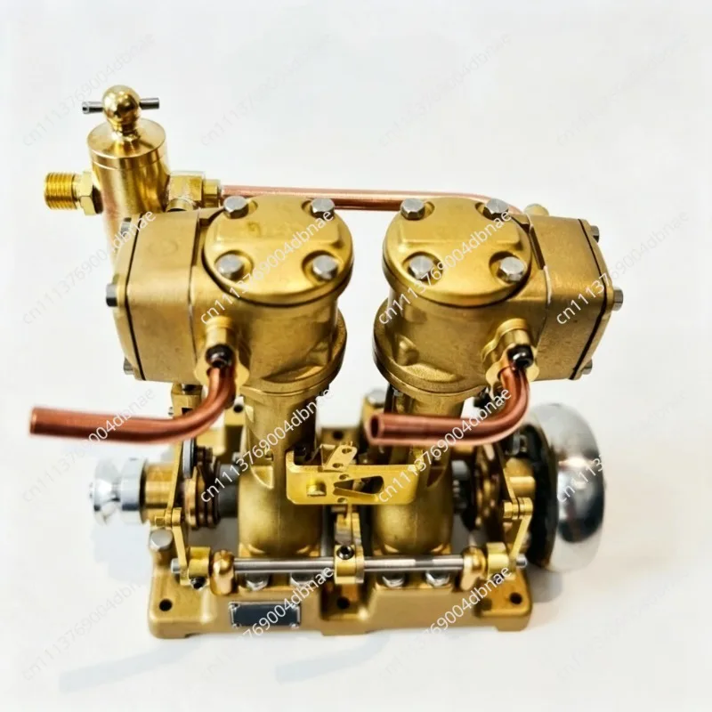 RW-L2 Steam Engine Model Twin Cylinder Steam Boat Engine