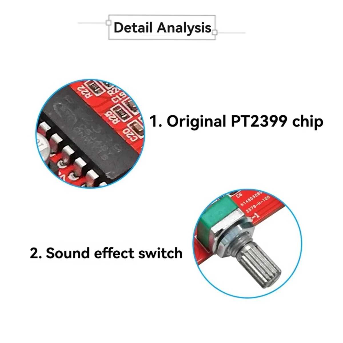 Baru DC 7V 24V PT2399 Mikrofon Digital Papan Amplifier Karaoke Piring Reverb Preamplifier Reverberator