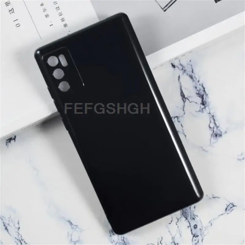 Anti-knock Soft TPU Phone Case For Cubot P50 2022 Silicone Cover Bumper Tempered Glass For Cubot P50