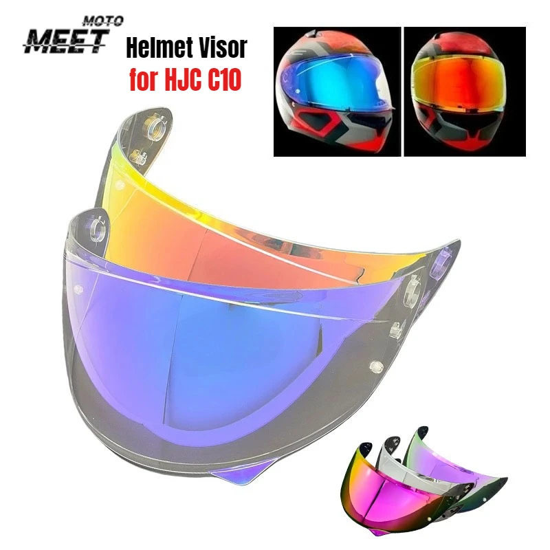 

Motorcycle Helmet Visor for HJC C10 Helmet Lens Shield Windshield Motorcycle Helmet Accessories Visera Casco Moto