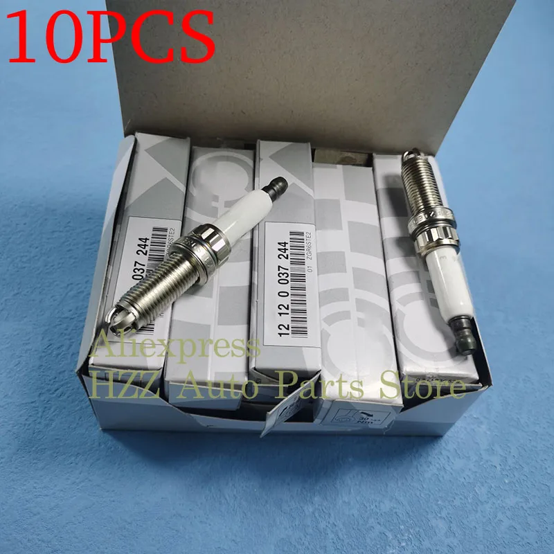 10PCS Spark Plug For BMW E81 E82 E87 E88 116i 118I 120I 135I N45 N43 N46 12120037244