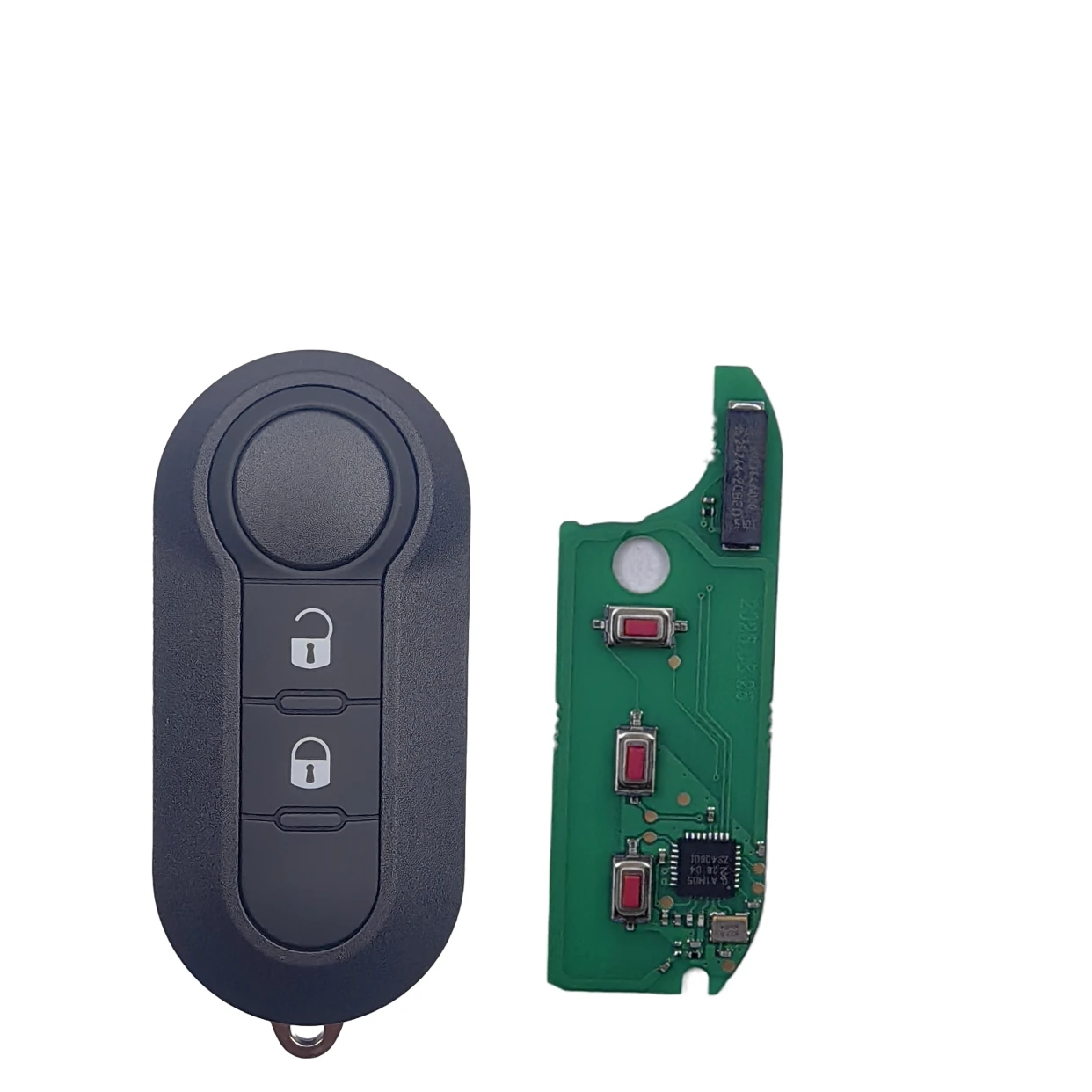 Sunshine CN017041 Flip key PN A2C86460000 4A chip 433.92mhz For Fiat STRADA MOBI UNO FIORINO E MAIS 3 button Car Remote