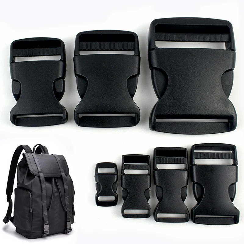 

5/10/20Pc 10-50mm Webbing Straps Plastic Release Buckle for Belt Buckles Clip Bag Ribbon Strap Fastener Closure Hook Accessories