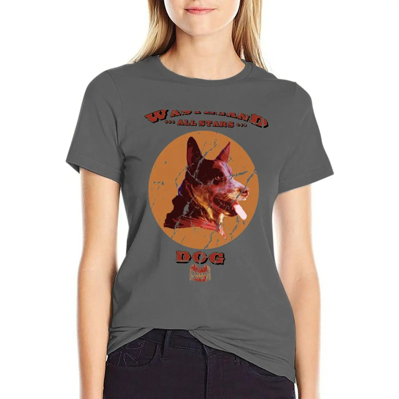 

mAd MaX - dOg T-shirt shirts graphic tees lady clothes korean fashion Women clothes