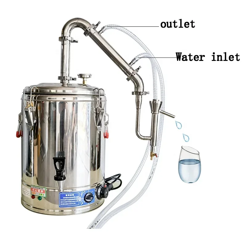 Destillator aus Edelstahl