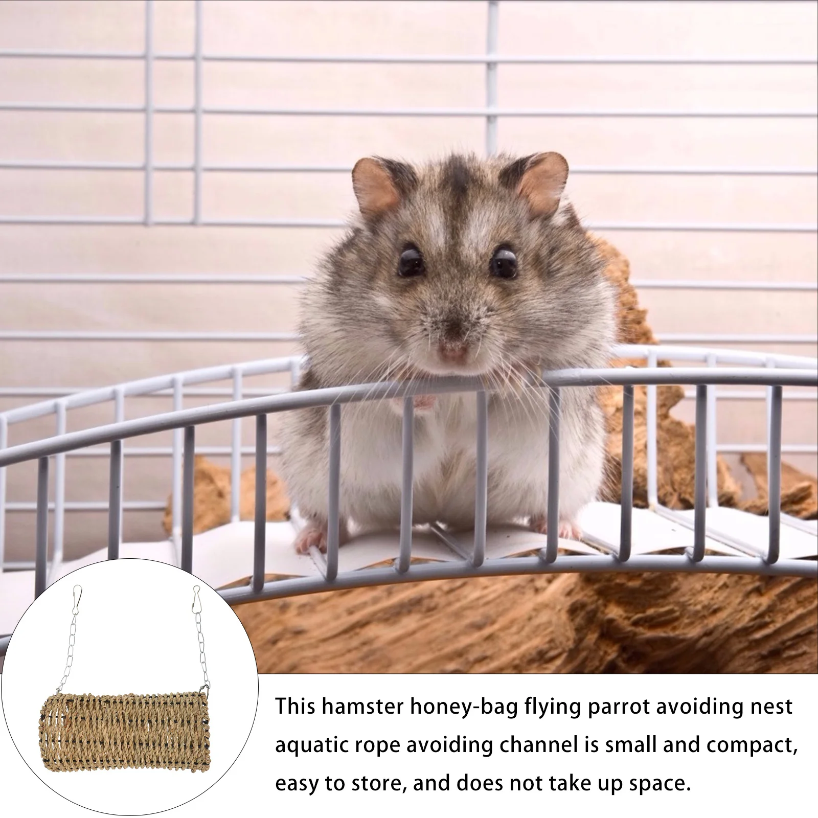 

Hamster Hideout Tunnel Durable Small Animal Hideaway Nest For Hamster Guinea Pig Rat Chinchilla Pet Habitat Plaything Accessory