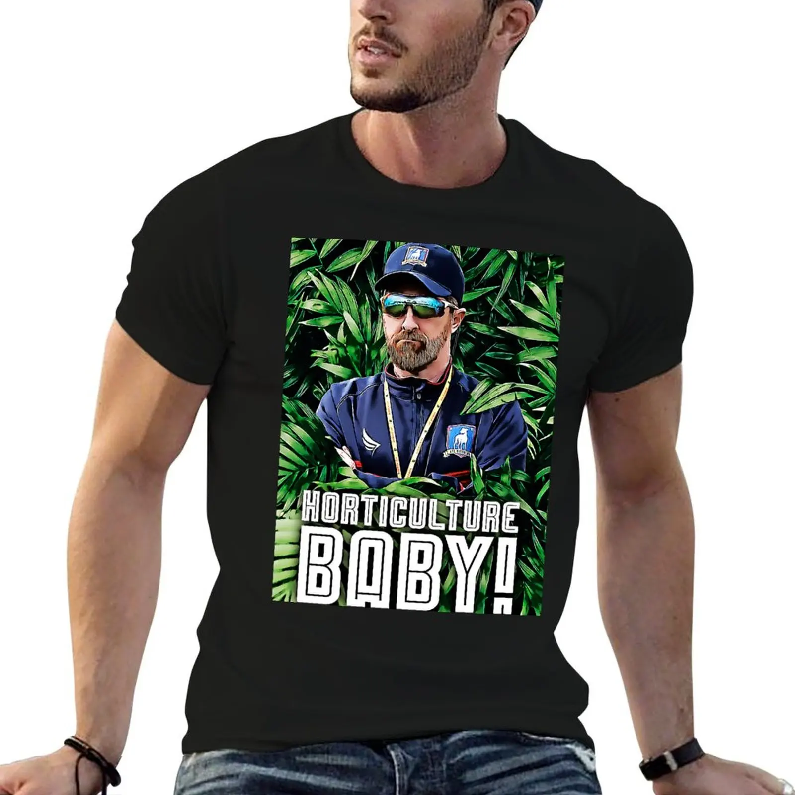 Horticulture Baby! T-Shirt sports fans customs design your own Short sleeve tee summer clothes Men's cotton t-shirt