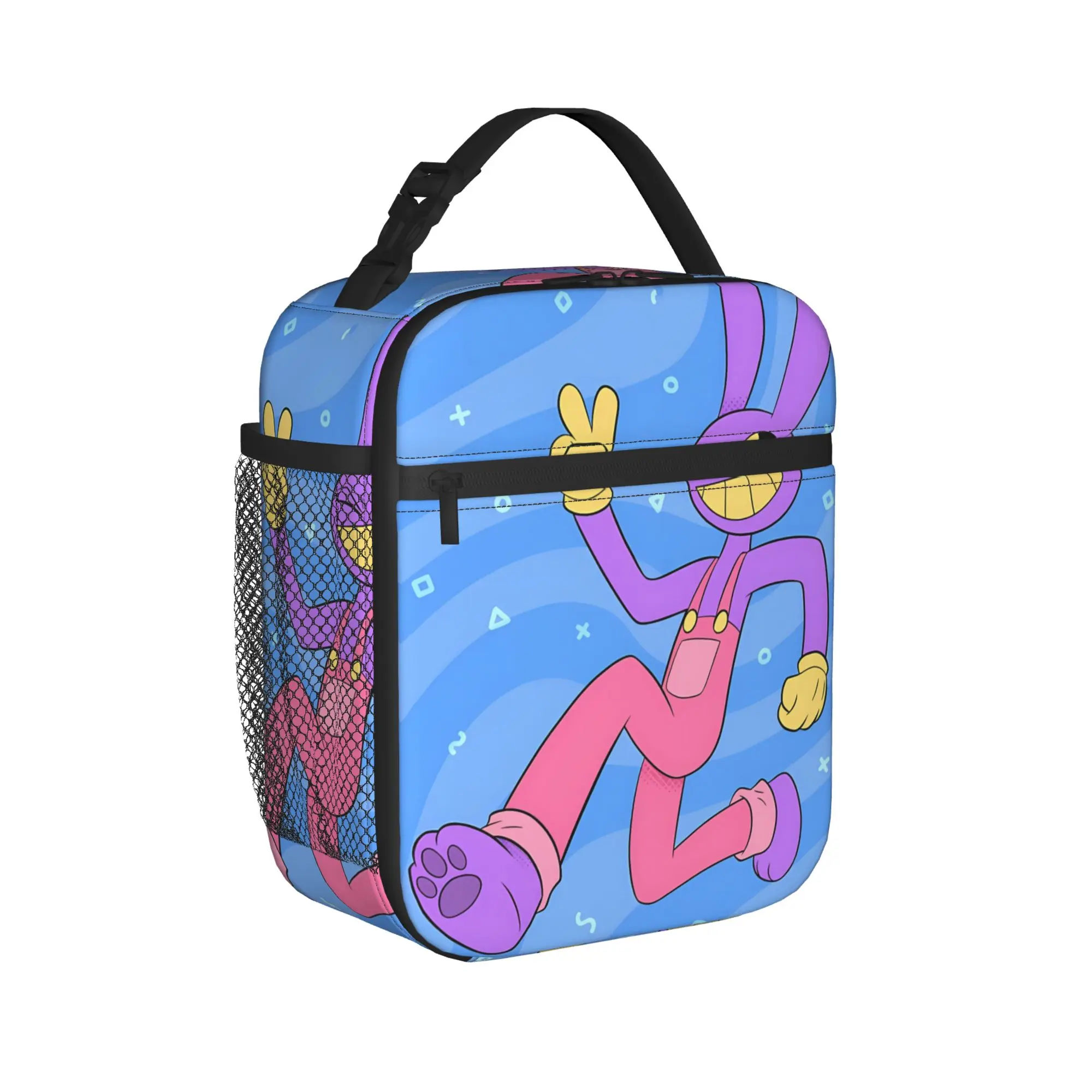 Jax Cartoon Digitals Circus Thermal Lunch Bag Office Lunch Box For Child  Thermal Tote Handbags Portable Insulated Cooler Bag