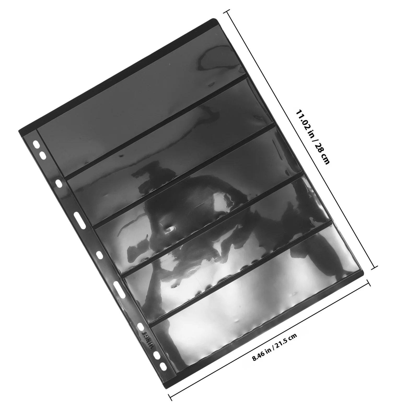 Box Album Ricariche Raccoglitore di archiviazione Pagine trasparenti per collezionisti