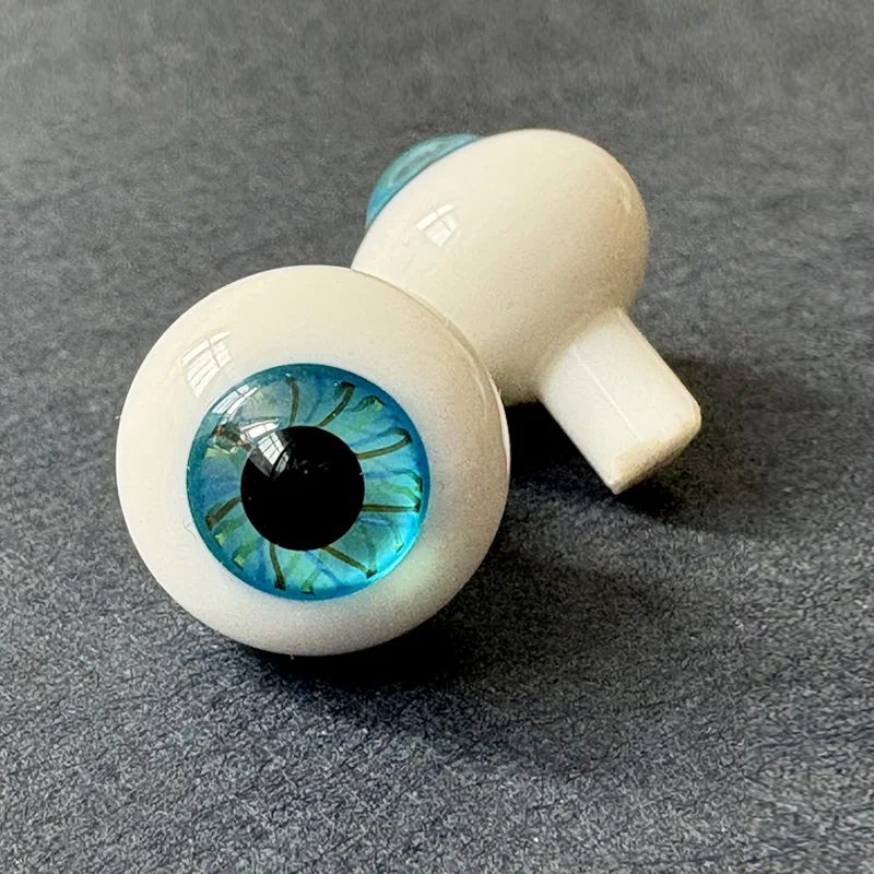 

1 Pair 14mm Blue Doll Eyeball For BJD DIY Doll Eyes Accessories Glasses Eyes Doll Eyeballs Dollfie DREAM DK SOOM DOD Dollmore DZ