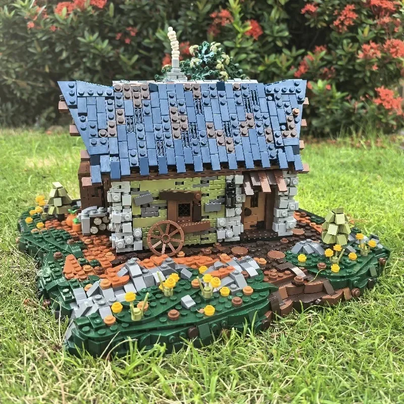 3174PCS MOC Medieval House Building Blocks Retro Street View Modular Construction Bricks Set DIY Assembly Toys for Adult Gift