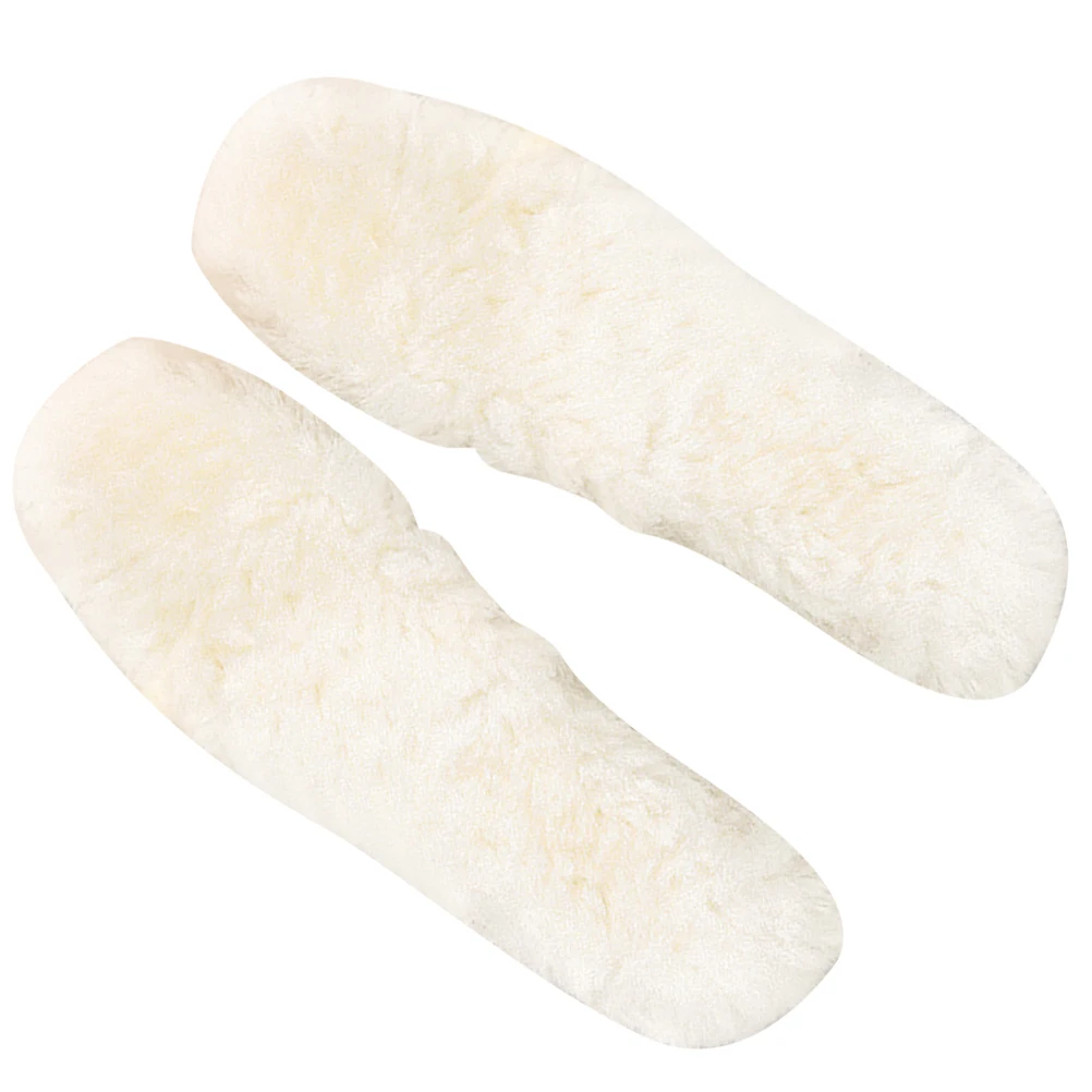 

Insoles Winter Boot Inserts Reusable Wool Warm Shoe Cushions Insoles Pads Shoe Cushions Sole Care Tools