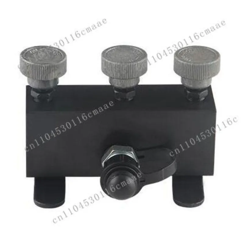 Three Way Manifold Valve High Pressure Oil Separator Diverter  ZG 3/8 Male Coupler Distributor Other Hydraulic Tool