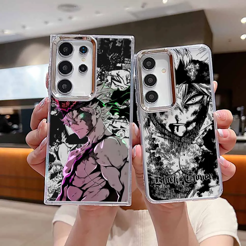 Black Clover Anime For Samsung A57 A56 A55 A54 A53 A36 A35 A34 A33 A32 A31 A26 A25 A24 A23 A16 A07 A06 Phone Case