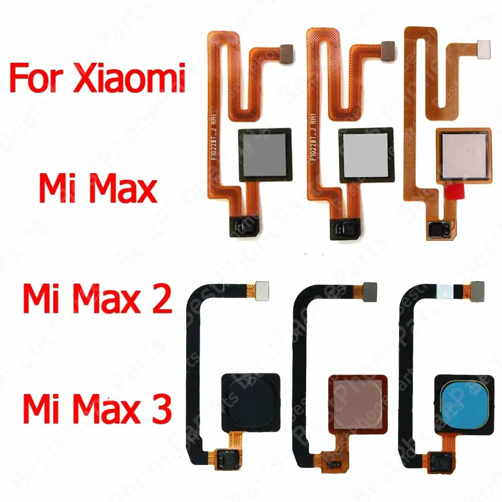 

Finger Print Scanner Fingerprint Sensor Flex Cable For Xiaomi Mi Max 2 3 Max2 Max3 Return Key Home Button Spare Parts