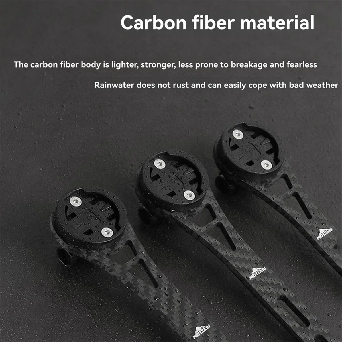 

AC22 Держатель для компьютера из углеродного волокна для шоссейного велосипеда, кронштейн для спидометра, держатель для секундомера 143 мм