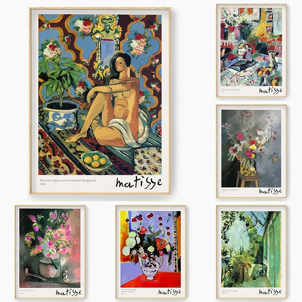 Henri Matisse, Matisse Print, Poster, Matisse Exhibition,Printable Wall Art,Gallery Wall Decor, Art Lover gift, Modern Wall Art