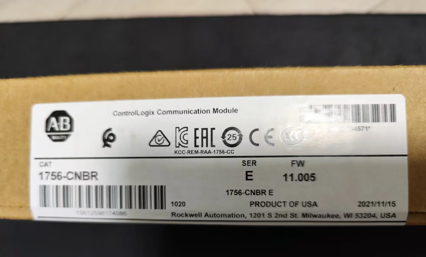 

1PC NEW AB 1756-CNBR 1756CNBR E IN BOX BRAND