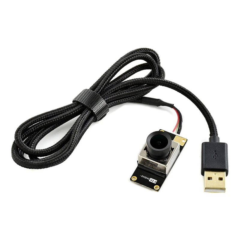 

OV5640 500W Pixel USB Camera Module For Raspberry Pi 4B/3B+/3B Compatible With WIN7/10 Driver-Free